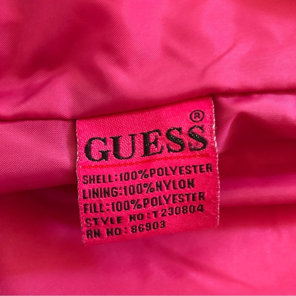 GUESS Women Pink Winter Jacket/Puffer - Picture 10 of 15